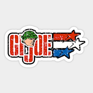 Gi Joe Retro Sticker